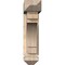 Ekena Millwork Merced Arts and Crafts Smooth Bracket w/ Offset Brace, Douglas Fir, 5 1/2"W x 22"D x 22"H BKT0604X22X22MRC03SDF - alternate 4